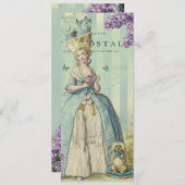 Invitation Lilas au printemps (Devant / Derrière)