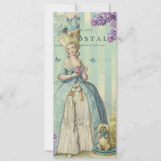 Invitation Lilas au printemps (Devant)