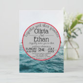 Invitation l'île balnéaire nature (Debout devant)