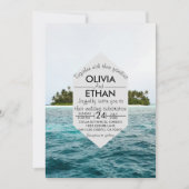 Invitation l'île balnéaire nature (Devant)