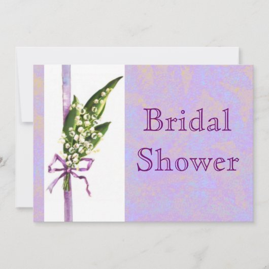 Invitation Lilly de l'invitation de FÊTE DE LA MARIÉE de (Devant)