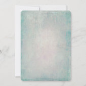 Invitation Lily de la Vallée pour le renouveau de Vow (Dos)