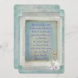 Invitation Lily de la Vallée pour le renouveau de Vow