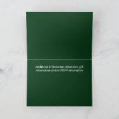 Invitation Lily de Vallée avec des fougères || Anniversaire d (Intérieur)