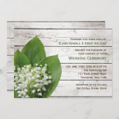 Invitation Lily du conseil de la grange de la vallée (Devant / Derrière)