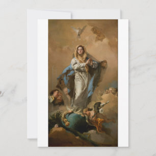 Invitation L'Immaculée Conception par Giovanni Tiepolo