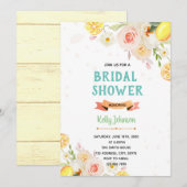 Invitation limonade fleurie (Devant / Derrière)