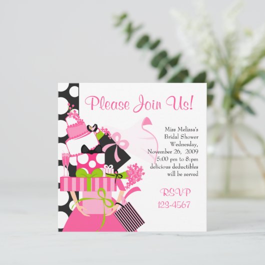 Invitation L'Impossible pile Mariage (Debout devant)