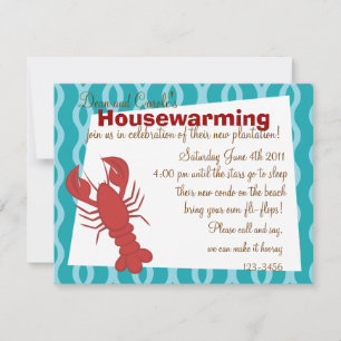 Invitation L'incroyable homard
