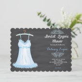 Invitation Lingerie Bridal Shower (Debout devant)