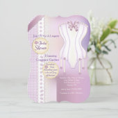 Invitation Lingerie Bridal Shower (Debout devant)