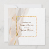 Invitation Lingerie Bridal Shower (Devant)