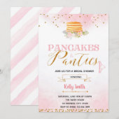 Invitation lingerie crêpes et culottes (Devant / Derrière)