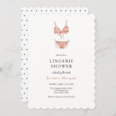 Invitation Lingerie Douche (Devant / Derrière)
