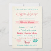 Invitation Lingerie Douche (Devant)