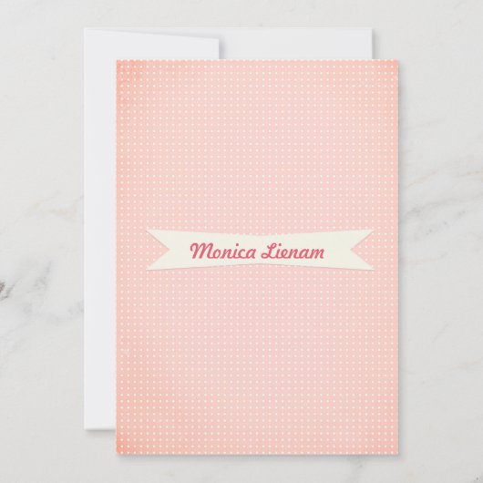 Invitation Lingerie Douche (Dos)