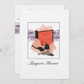 Invitation Lingerie Douche (Devant / Derrière)