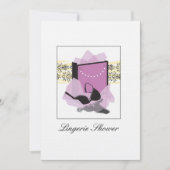 Invitation Lingerie Douche (Devant)