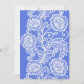 Invitation Lingerie & Prosecco Quelque chose de bleu Fête des (Dos)