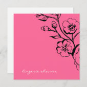 Invitation Lingerie rose 311 (Devant / Derrière)