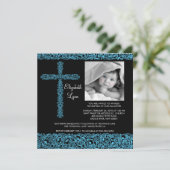 Invitation L'innovation de la photo croisée Vintage (Debout devant)