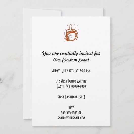 Invitation Lino Cup (Devant)