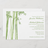 Invitation L'inspiration asiatique (Devant / Derrière)