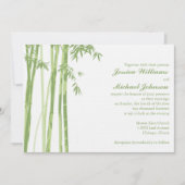 Invitation L'inspiration asiatique (Devant)