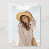 Invitation L'invitation à la fête pour ses 18 ans (Dos)