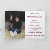 Invitation L'invitation d'avant-jour de Carmen (Intérieur)