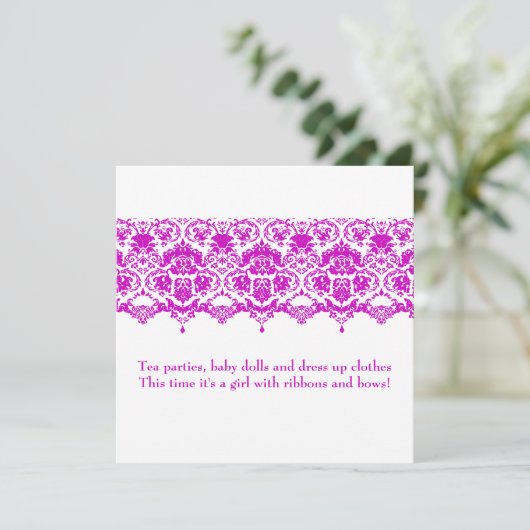 Invitation L'invitation de bébé Anette (Debout devant)