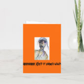 Invitation L'invitation de Halloween de fête du mot de la (Dos)