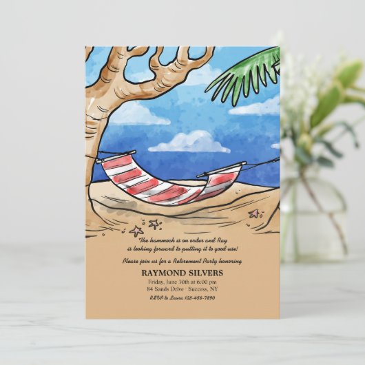 Invitation L'invitation de Hammock (Debout devant)