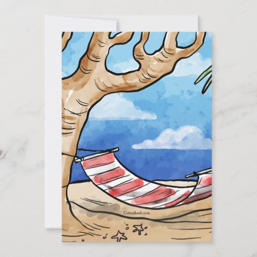 Invitation L'invitation de Hammock (Dos)