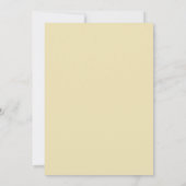 Invitation L'Invitation de la fête d'adieu illumine la retrai (Dos)