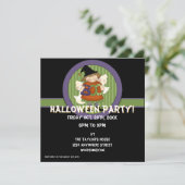 Invitation L'Invitation de la fête d'Halloween de l'enfant Li (Debout devant)