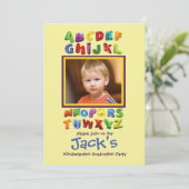 Invitation L'invitation de la photo d'ABC (Debout devant)