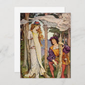 Invitation L'invitation de la tempête (Devant / Derrière)