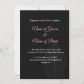 Invitation L'invitation de mariage (Dos)