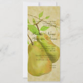 Invitation L'invitation de Pear II Vintage (Dos)