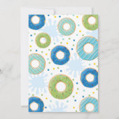 Invitation L'invitation de réception au bord de la piscine (Dos)