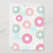 Invitation L'invitation de réception au bord de la piscine (Dos)