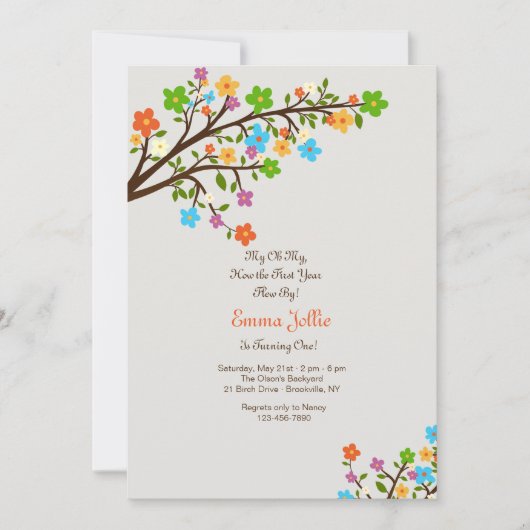 Invitation L'invitation de Spring (Devant)