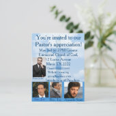 Invitation L'invitation d'église personnalisent (Debout devant)