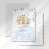 Invitation L'invitation du baptême de l'arche de Noé