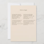 Invitation L'invitation du Barde (Dos)