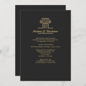 Invitation L'invitation du pilier (Devant / Derrière)