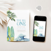 Invitation L'Invitation du premier anniversaire du grand surf