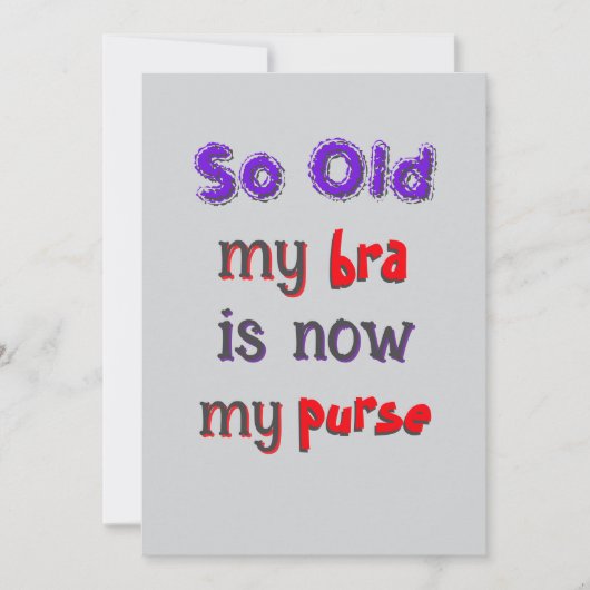 Invitation L'invitation du soutien-gorge devient le portefeui (Devant)