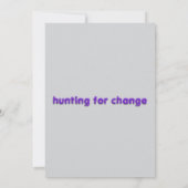 Invitation L'invitation du soutien-gorge devient le portefeui (Dos)